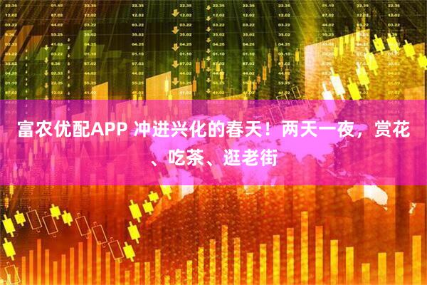 富农优配APP 冲进兴化的春天！两天一夜，赏花、吃茶、逛老街